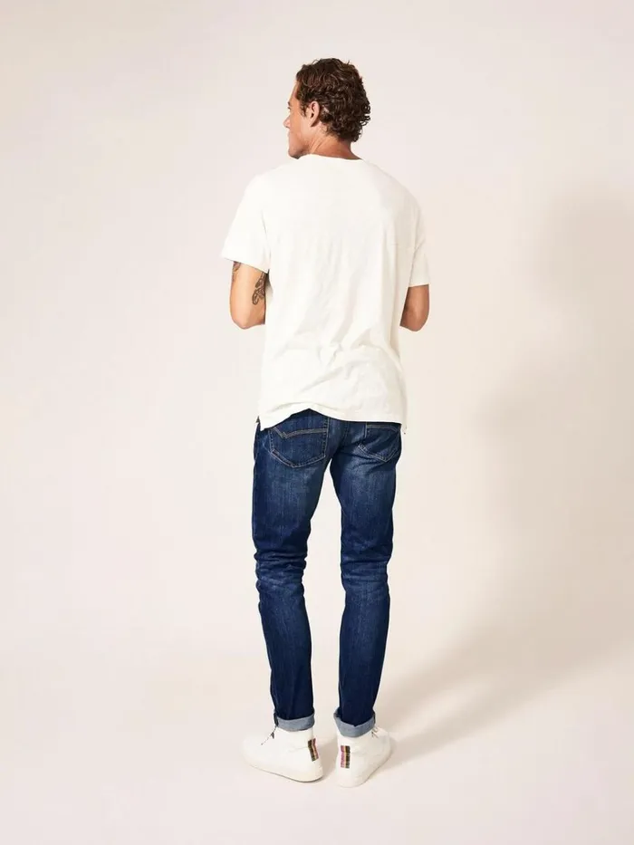 Men TROUSERS White Stuff Harwood Slim Jean Mid Denim Men TROUSERS White Stuff Harwood Slim Jean Mid Denim