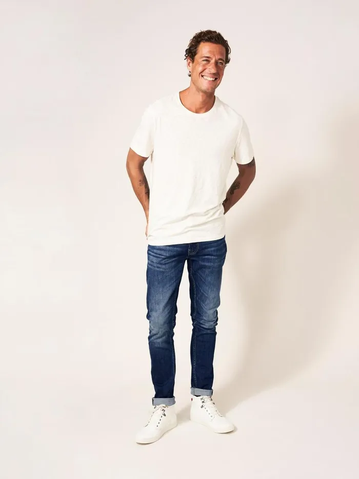 Men TROUSERS White Stuff Harwood Slim Jean Mid Denim Men TROUSERS White Stuff Harwood Slim Jean Mid Denim