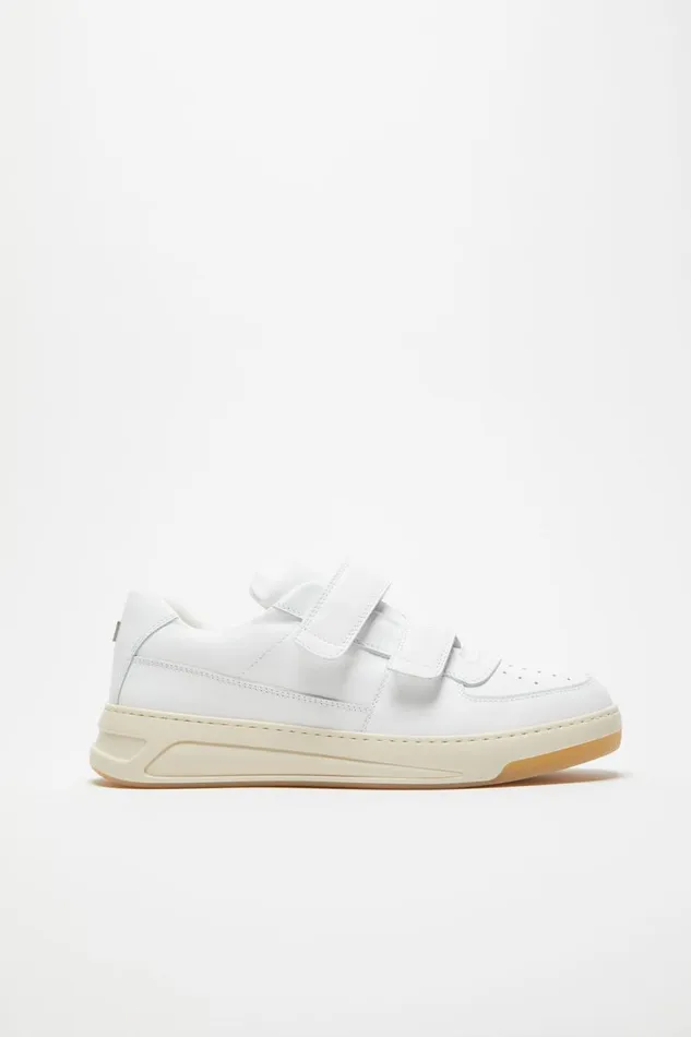 Men Velcro Strap Sneakers Optic Whiteecru Acne Studios Face Collection