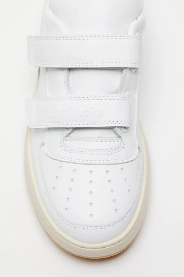 Men Velcro Strap Sneakers Optic Whiteecru Acne Studios Face Collection