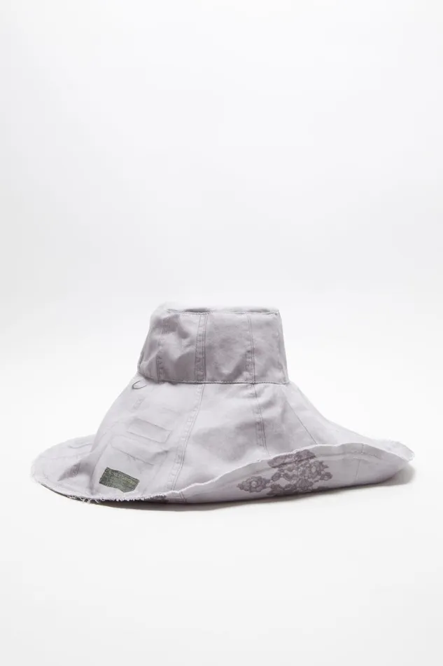 Men Wide Brim Reversible Hat Faded Purple Acne Studios Hats