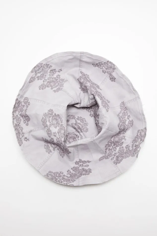 Men Wide Brim Reversible Hat Faded Purple Acne Studios Hats