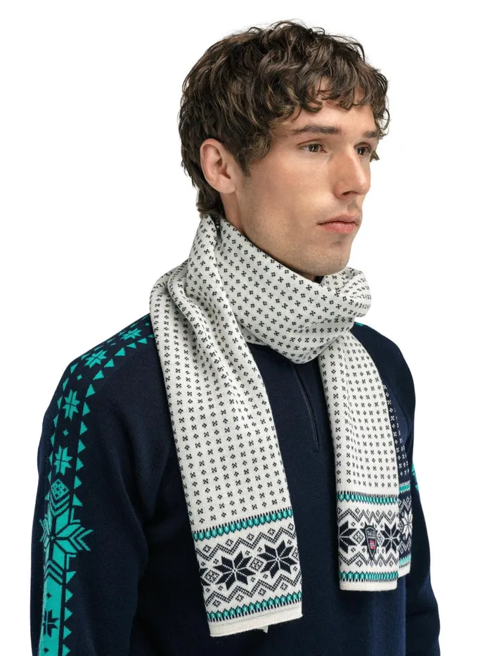 MenWomen Dale Of Norway Scarves Garmisch Scarf 8211 Merino Wool