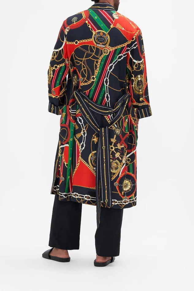 MENS FULL LENGTH ROBE CLUB APERITIVO Club Aperitivo Mens Camilla Robes