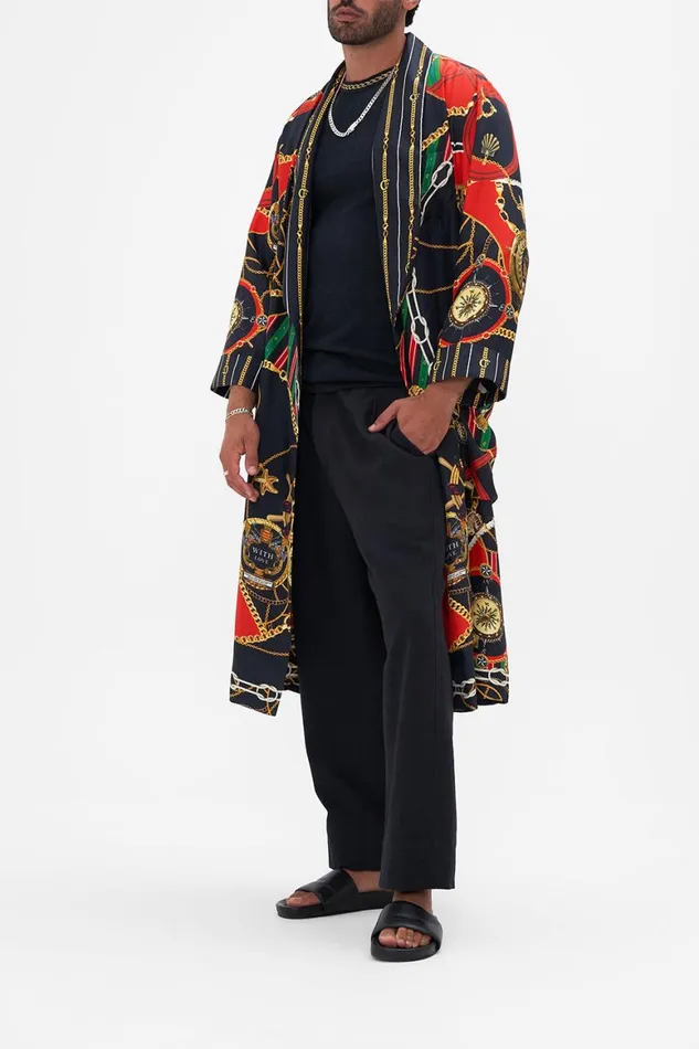 MENS FULL LENGTH ROBE CLUB APERITIVO Club Aperitivo Mens Camilla Robes