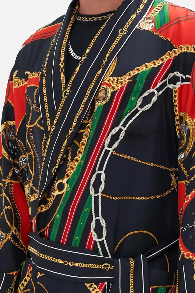 MENS FULL LENGTH ROBE CLUB APERITIVO Club Aperitivo Mens Camilla Robes