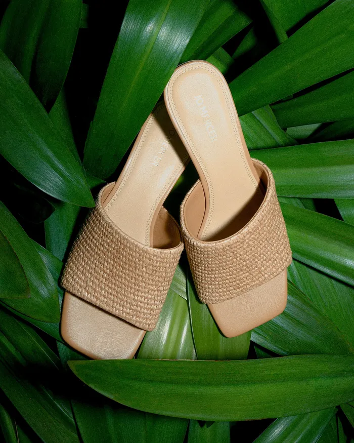 MID HEELS Women jomercer Herbie mid heel sandals tan raffia MID HEELS Women jomercer Herbie mid heel sandals tan raffia