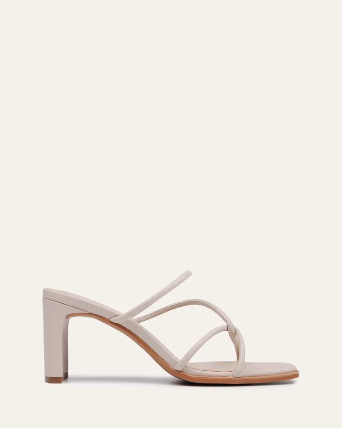 MID SANDALS jomercer Women Novi mid heel sandals bone leather