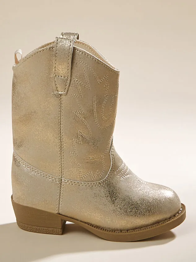 Miller Metallic Cowgirl Boots Gold GirlBoy Altar039d State Shoes Miller Metallic Cowgirl Boots Gold GirlBoy Altar039d State Shoes