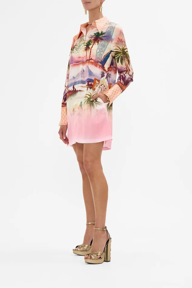 MINI SHIRT DRESS MILLAS GOT MAIL Millas Got Mail Womens Camilla Dresses