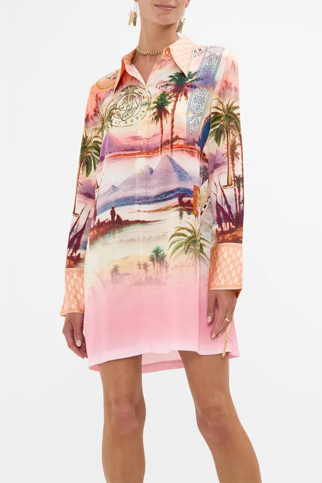 MINI SHIRT DRESS MILLAS GOT MAIL Millas Got Mail Womens Camilla Dresses