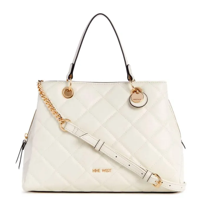 Mirabella Satchel Chic Cream Women Nine West Satchels and Shoulder Bags
