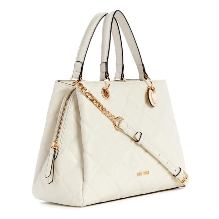 Mirabella Satchel Chic Cream Women Nine West Satchels and Shoulder Bags Mirabella Satchel Chic Cream Women Nine West Satchels and Shoulder Bags