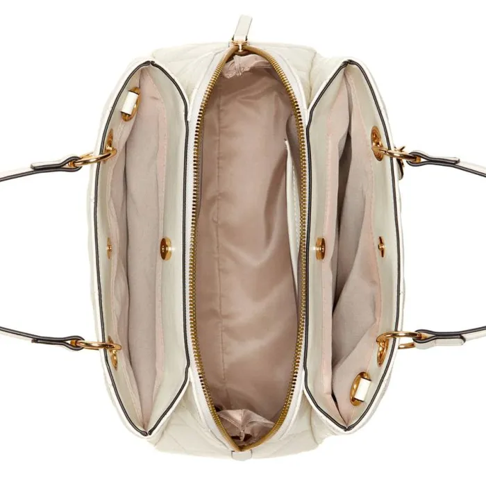 Mirabella Satchel Chic Cream Women Nine West Satchels and Shoulder Bags Mirabella Satchel Chic Cream Women Nine West Satchels and Shoulder Bags