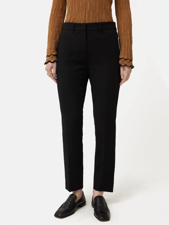 Modern Crepe Marden Trouser Black Women Jigsaw Coords