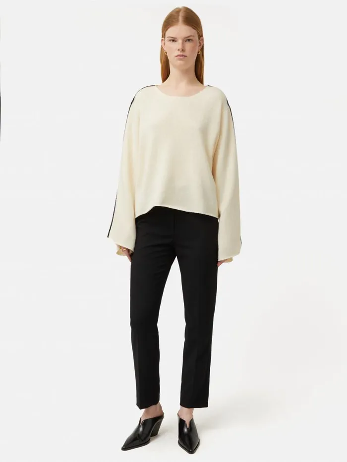Modern Crepe Marden Trouser Black Women Jigsaw Coords
