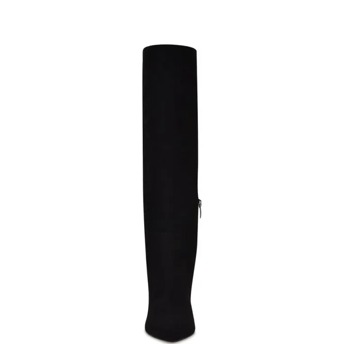 Netion Wide Calf Knee High Boots Black Women Nine West Boots and Booties Netion Wide Calf Knee High Boots Black Women Nine West Boots and Booties