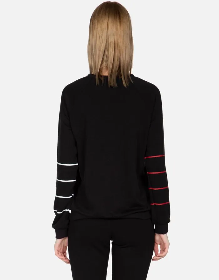 Noleta Kiss Lip Black Women Lauren Moshi Long Sleeve