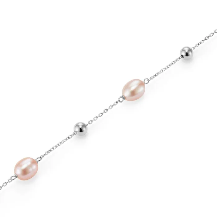 Olivia Burton Bracelets Women By The Sea Pearl Silver Tone Bracelet
