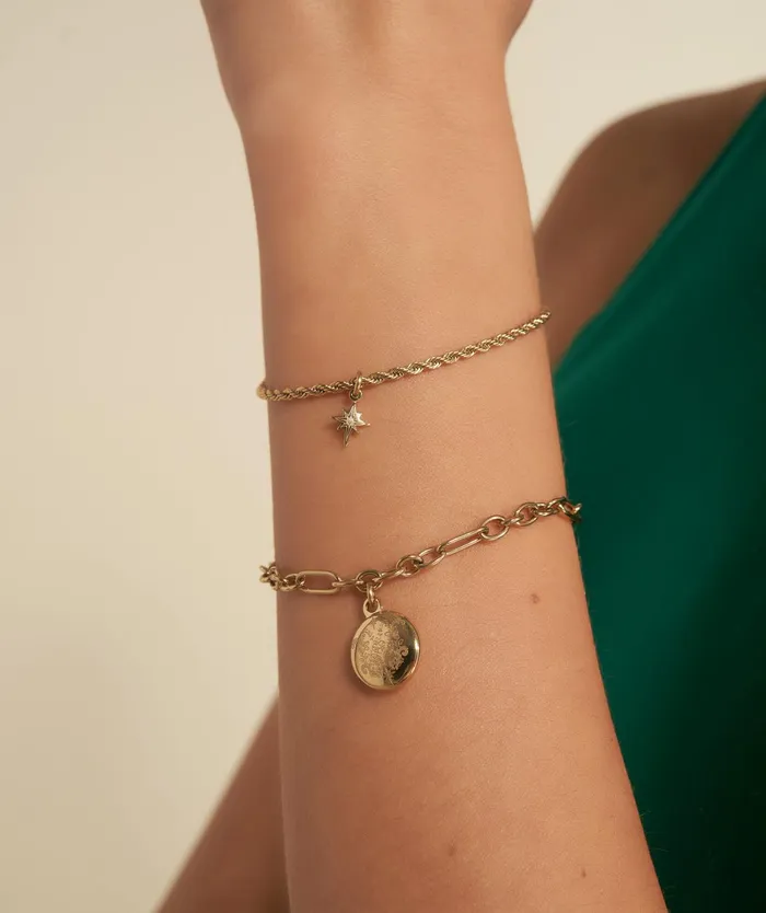 Olivia Burton Bracelets Women Ever Stacked Gold Plated MultiChain Bracelet