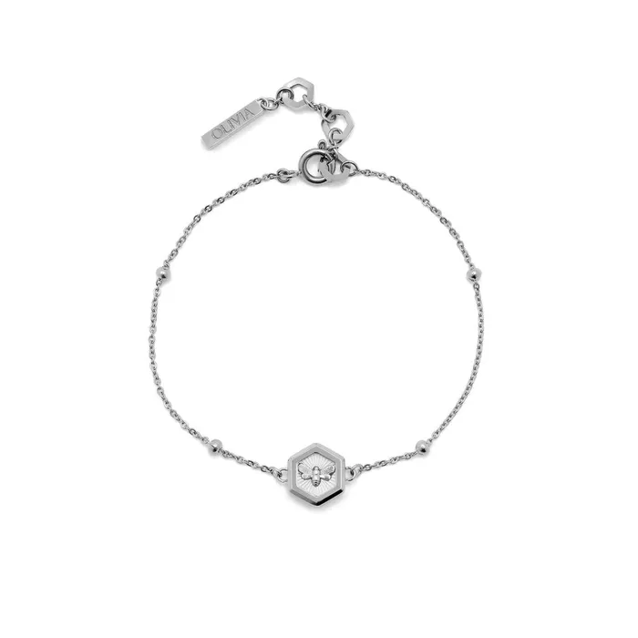 Olivia Burton Bracelets Women Minima Bee Silver Bracelet