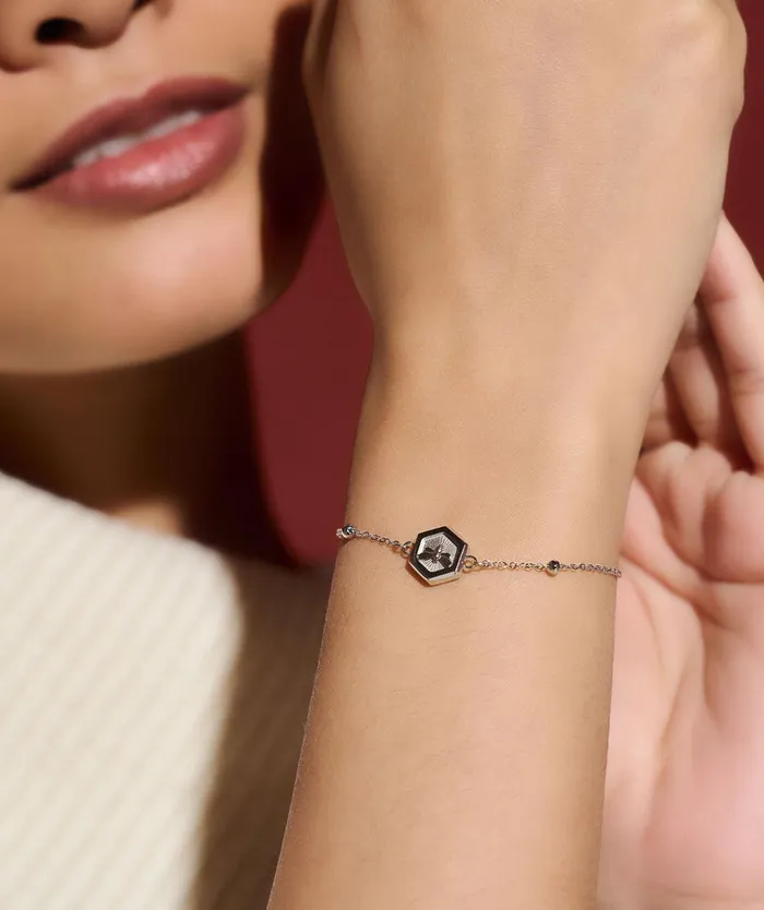 Olivia Burton Bracelets Women Minima Bee Silver Bracelet