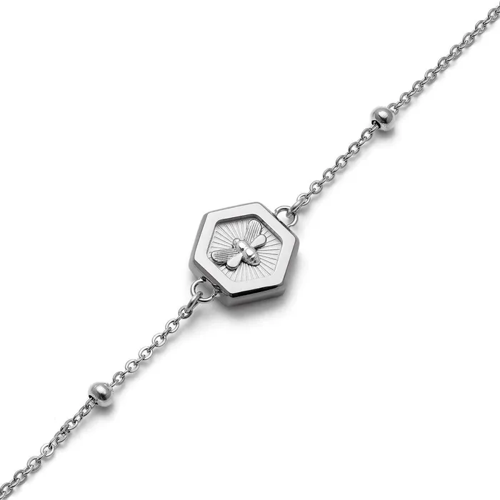 Olivia Burton Bracelets Women Minima Bee Silver Bracelet