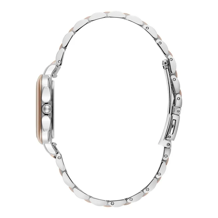 Olivia Burton Classic Watches Women 28mm Grosvenor White and Two Tone Bracelet Watch