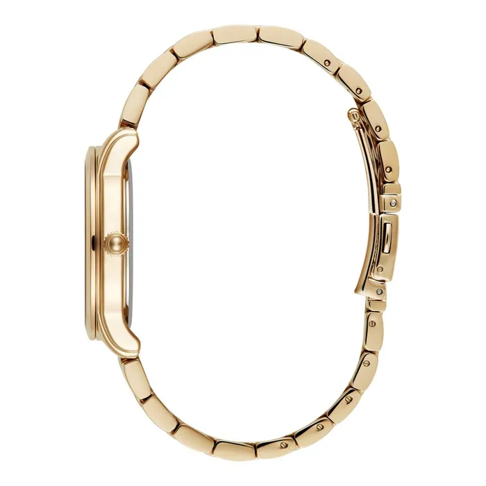 Olivia Burton Color Dial Watches Women 36mm Starlight Color Sweet Mandarin and Gold Bracelet Watch