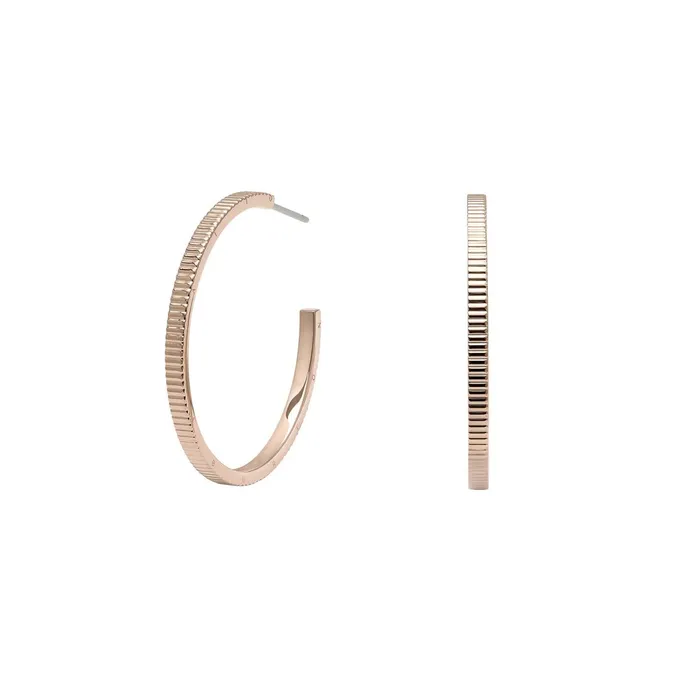 Olivia Burton Earrings Women Linear Carnation Gold Hoop Earrings