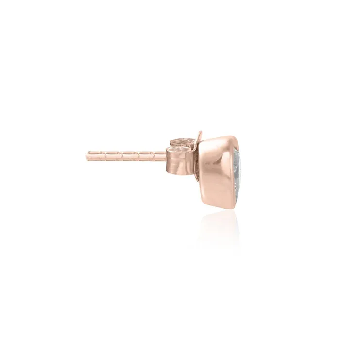 Olivia Burton Earrings Women Rose Gold Heart Stud Earrings