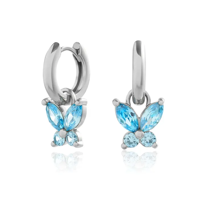 Olivia Burton Earrings Women Silver Marquise Earrings