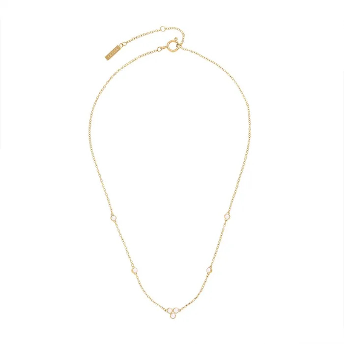 Olivia Burton Necklaces Women Pearl Cluster Gold Necklace