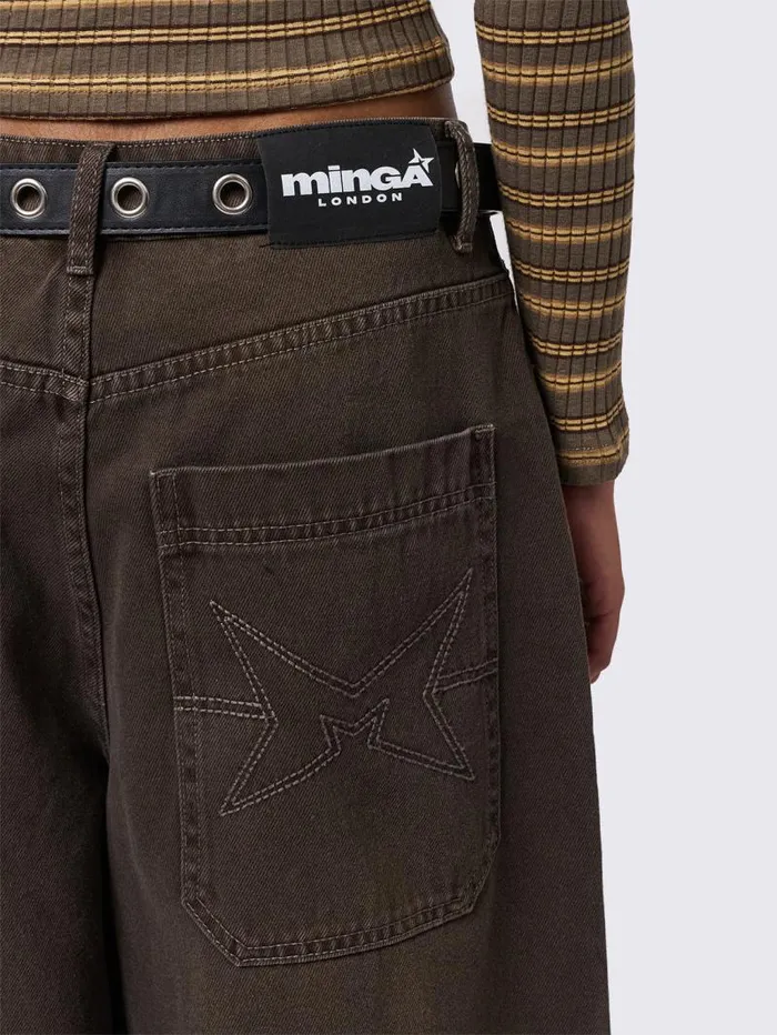 Ollie Brown Baggy Pants Women Minga London Bottoms