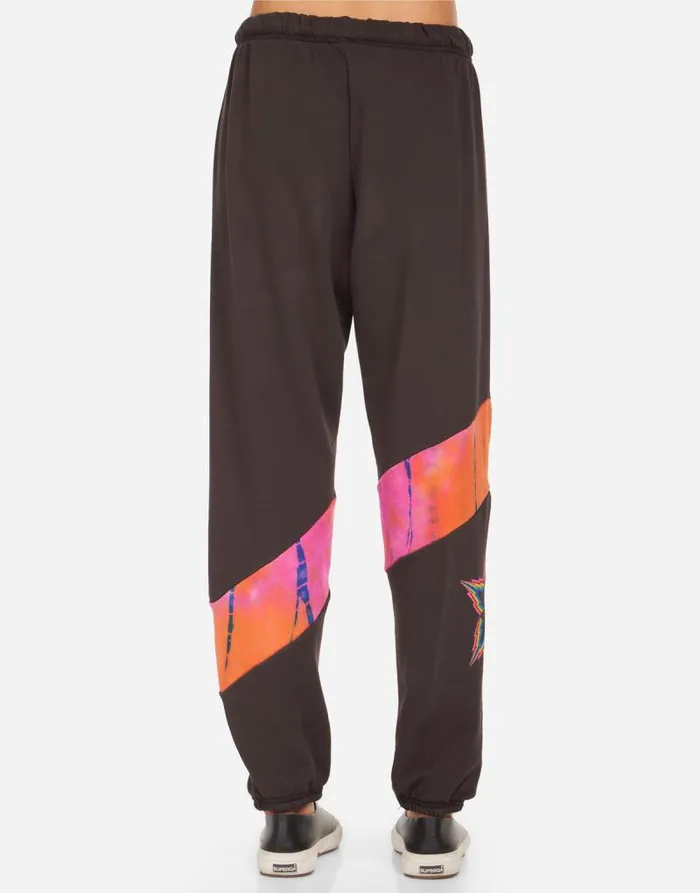 Ophelia Rainbow Lightning Star Onyx Women Lauren Moshi Long Sweatpants