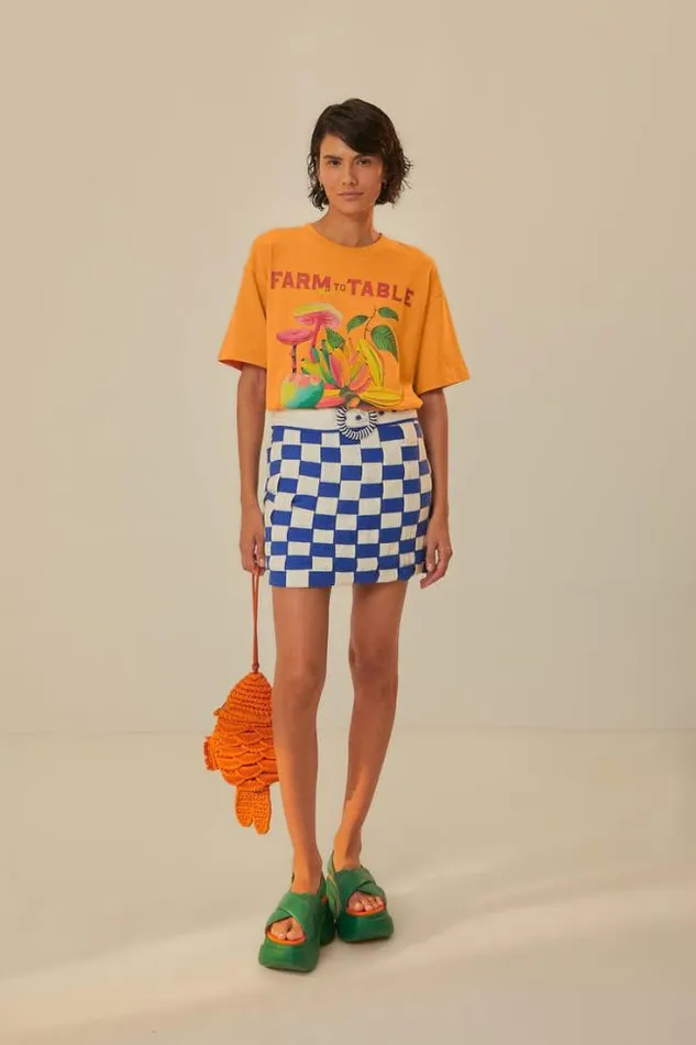 Orange Farm Rio To Table Organic Cotton TShirt Women FARM Rio Tshirts