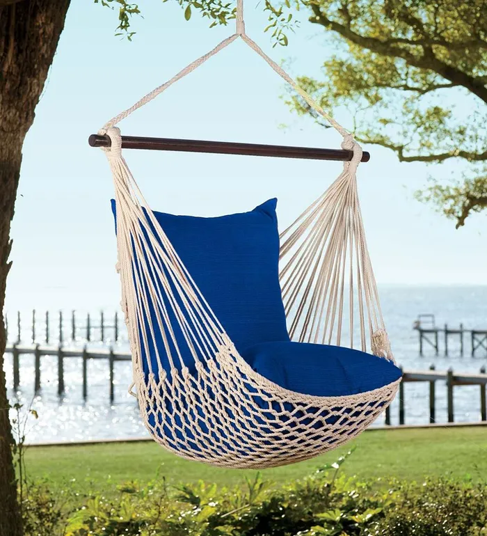 Outdoor Living Rope Hammock Swing And Accessories Plow and Hearth Swings and Hammocks