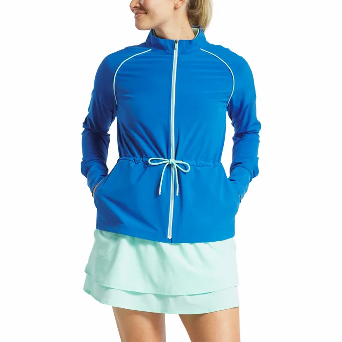 Outer Layers Women FootJoy FullZip Lightweight Woven Jacket Women