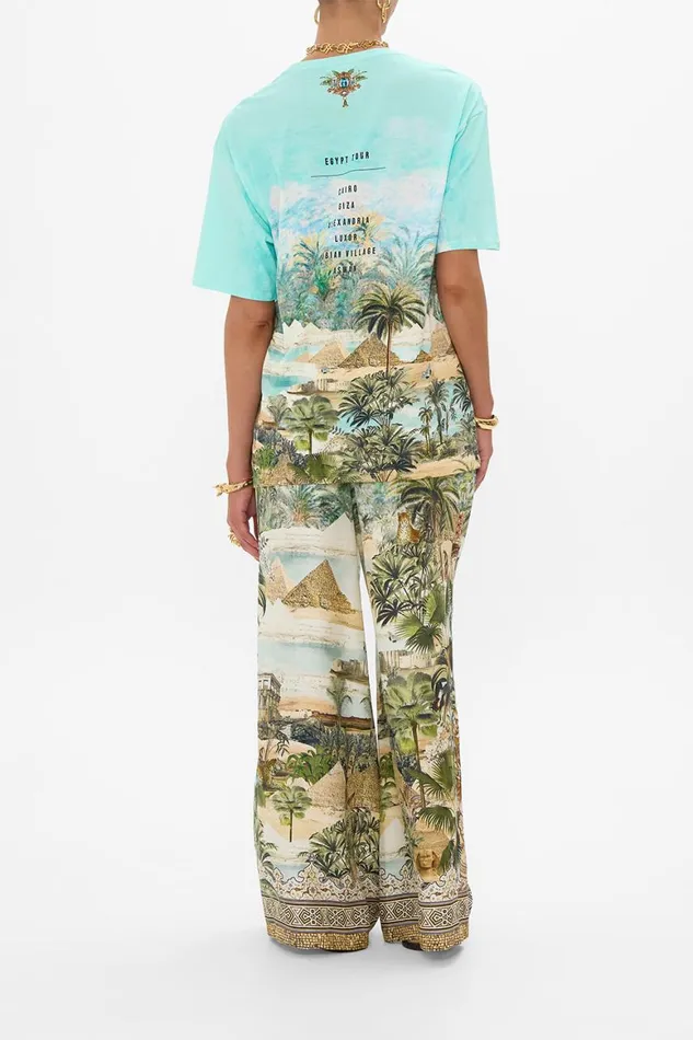 OVERSIZED BAND TEE 8211 MULTI VIEWS OF THE VALLEY Views Of The Valley Womens Camilla Tees OVERSIZED BAND TEE 8211 MULTI VIEWS OF THE VALLEY Views Of The Valley Womens Camilla Tees