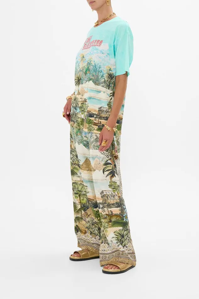 OVERSIZED BAND TEE 8211 MULTI VIEWS OF THE VALLEY Views Of The Valley Womens Camilla Tees