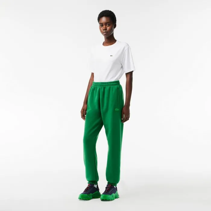 Pants and Leggings Women Lacoste Women039s Cotton Sweatpants Rocket Green Cnq