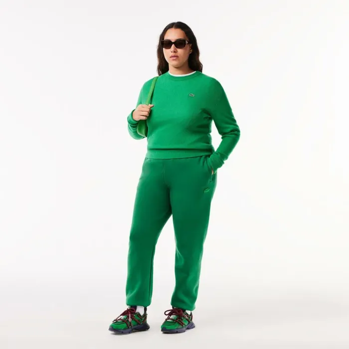 Pants and Leggings Women Lacoste Women039s Cotton Sweatpants Rocket Green Cnq