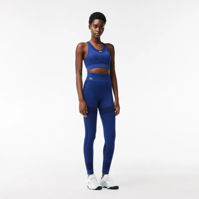 Pants and Leggings Women Lacoste Women039s Seamless MoistureWicking Sports Leggings Methylene Blue F9f Pants and Leggings Women Lacoste Women039s Seamless MoistureWicking Sports Leggings Methylene Blue F9f
