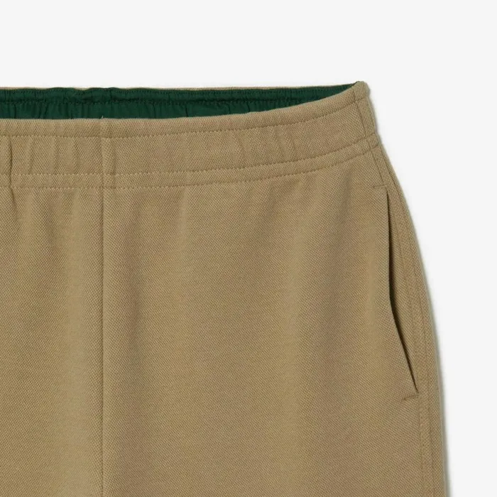 Pants and Leggings Women Lacoste Womens Blended Cotton Sweatpants Beige Cb8