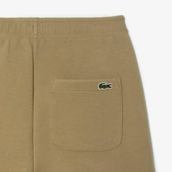 Pants and Leggings Women Lacoste Womens Blended Cotton Sweatpants Beige Cb8
