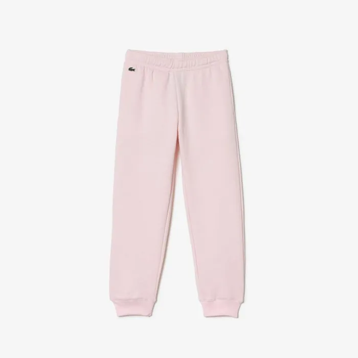 Pants and Shorts Kids Lacoste Kids039 Cotton Blend Sweatpants Light Pink T03