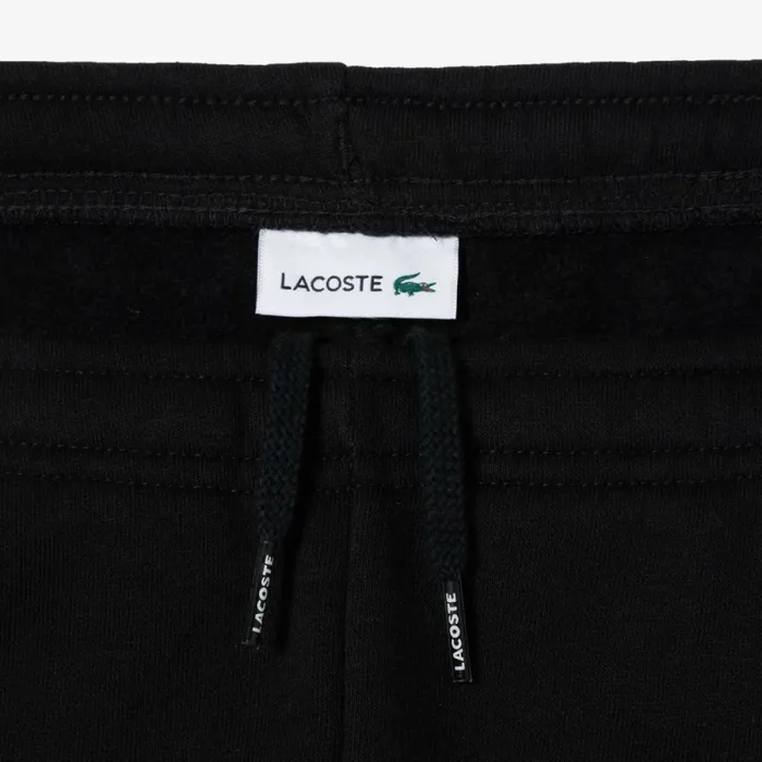 Pants and Shorts Kids Lacoste Kids Striped Organic Cotton Shorts Black Grey Chine Snp