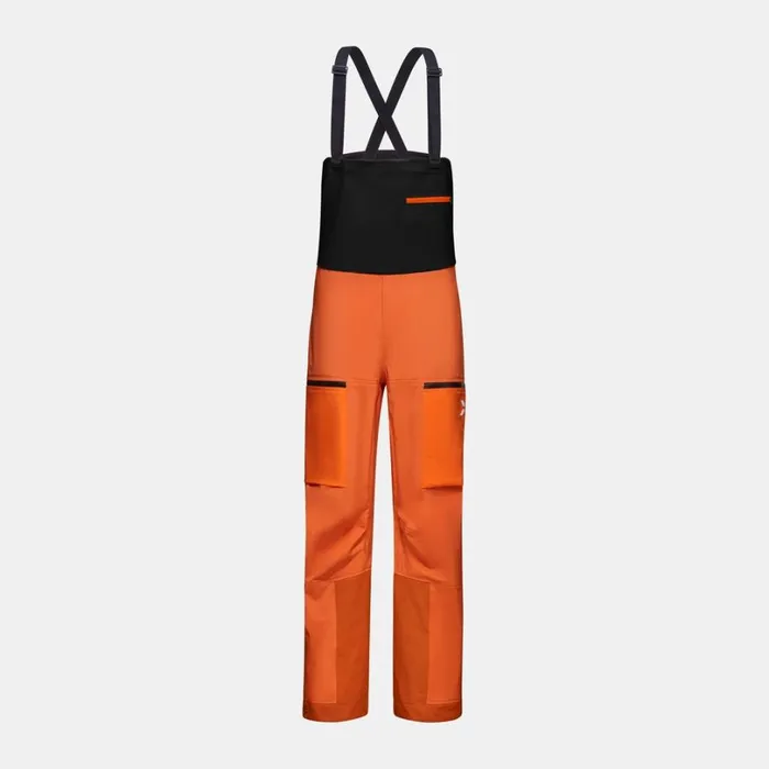 Pants and Shorts Men Mammut Eiger Free Pro HS Bib Pants Solar Dustarumita