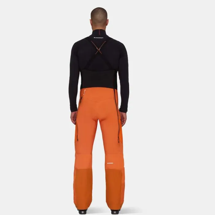 Pants and Shorts Men Mammut Eiger Free Pro HS Bib Pants Solar Dustarumita