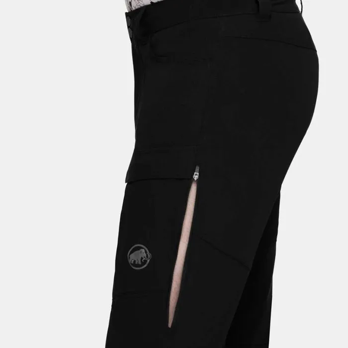 Pants and Shorts Men Mammut Zinal Hybrid Pants Black Pants and Shorts Men Mammut Zinal Hybrid Pants Black